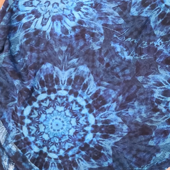 Desigual Women's Blue Batik Summer Skirt (SzS) - Picture 7 of 10